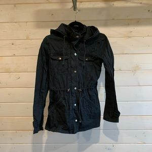 Kismet | Navy Blue Cargo Jacket